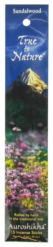 True to Nature Sandalwood Incense Sticks