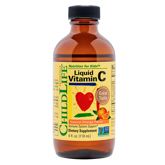 Child Life Liquid Vitamin C Natural Orange Flavor