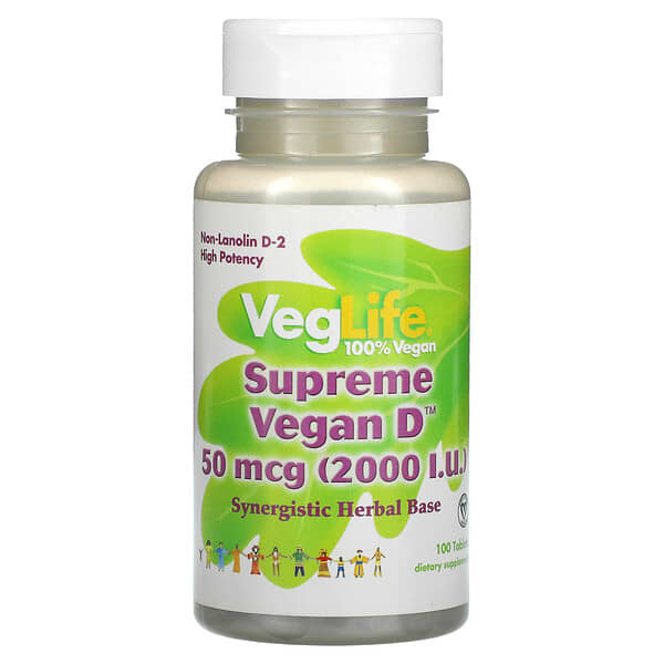 VegLife Supreme Vegan D 50mcg