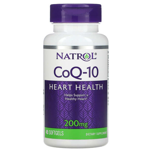 Natrol CoQ-10 200mg, 45 Softgels
