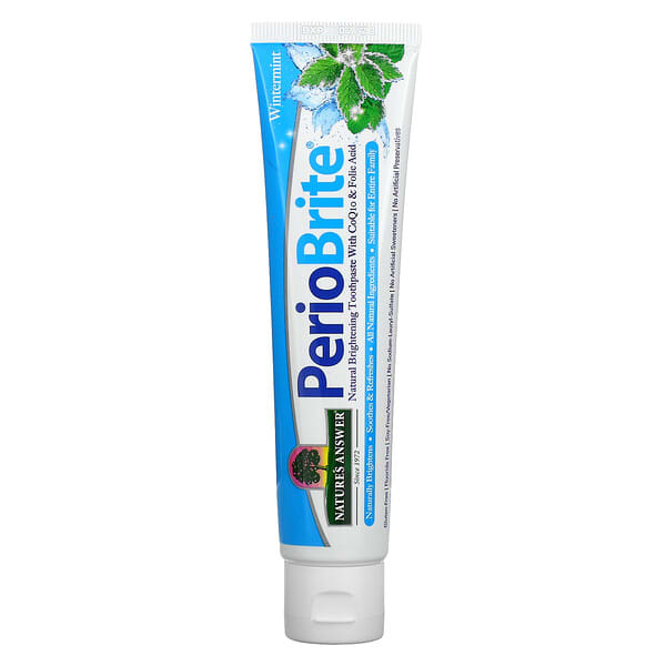Perio Brite Charcoal Toothpaste – Nature's Design