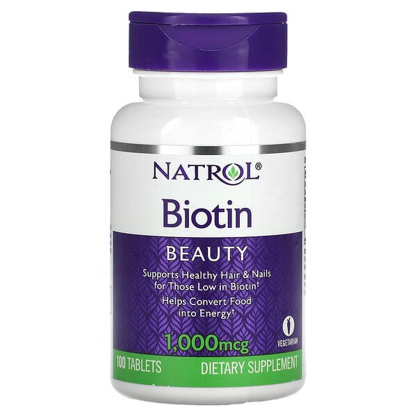 Natrol Biotin 1000 mcg, 100 Tablets