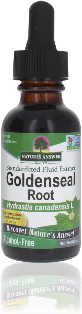 Nature's Answer Standardized Fluid Extract Goldenseal Root