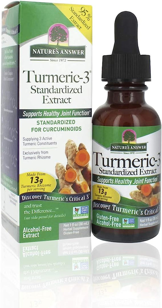 Nature's Answer Turmeric-3 Standardized Extract