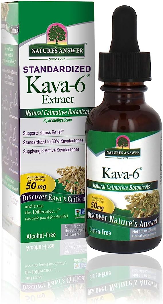 Nature's Answer Standardized Kava-6 Extract