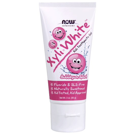 NOW Solutions Xyli White Kids Toothpaste Gel Bubblegumsplash