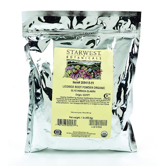 Starwest Botanicals Licorice Root Powder Organic