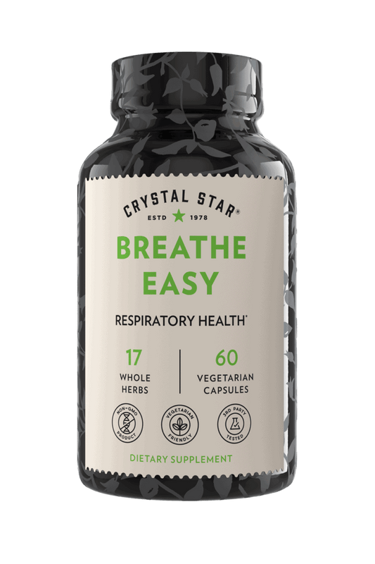 Crystal Star Breathe Easy 60 Vegetarian Capsules