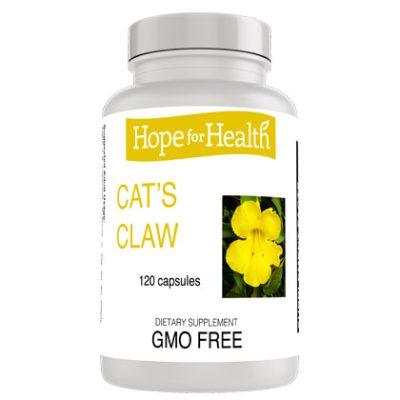 Hope for Health Cat's Claw 120 Capsules